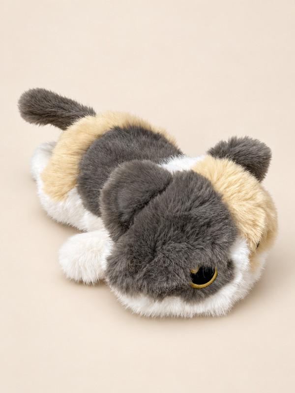Кот лежит 28см