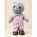 Кот в одежде 28 см