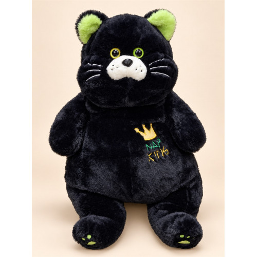 Кот сидит корона 45 см