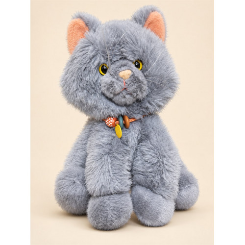 Кот сидит с бусами 33 см