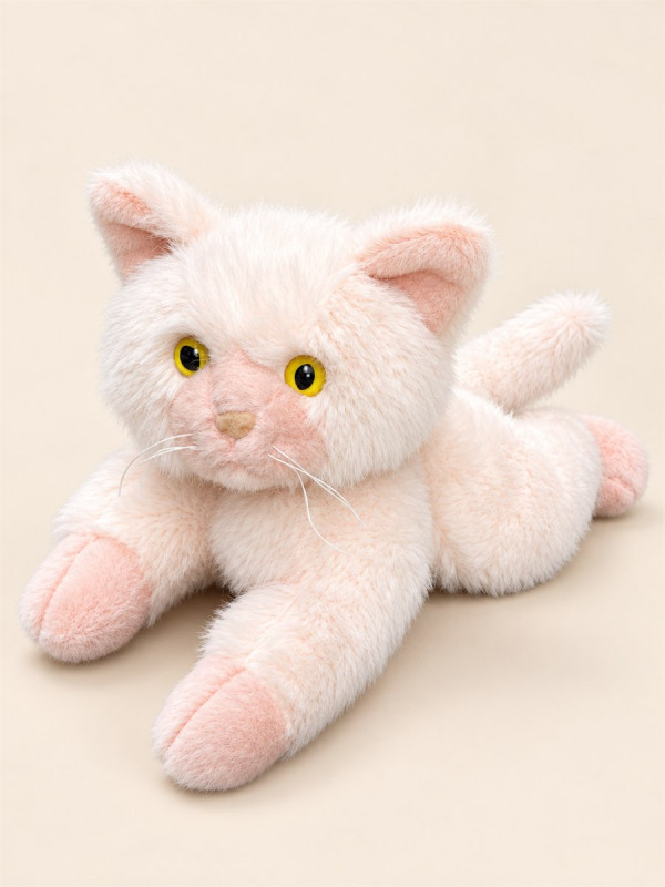 Кот лежит желтые глаза 35 см