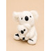 Коала с ребенком 25см